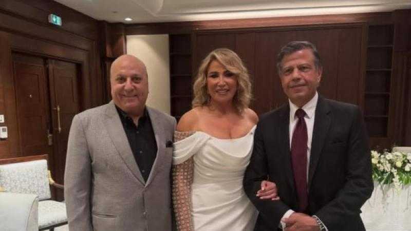 إيناس الدغيدي تحتفل بزواج ها من رجل الأعمال أحمد عبد المنعم