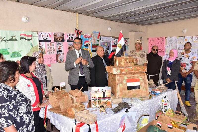 نائب محافظ الأقصر يشهد احتفالات أكتوبر ويوم السلام بمدرسة الراهبات الفرنسيسكانيات