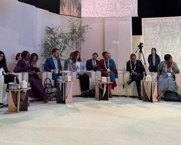 وزيرة البيئة تشارك فى الجلسة الحوارية حول وعد الطبيعة للمناخ والإنسان