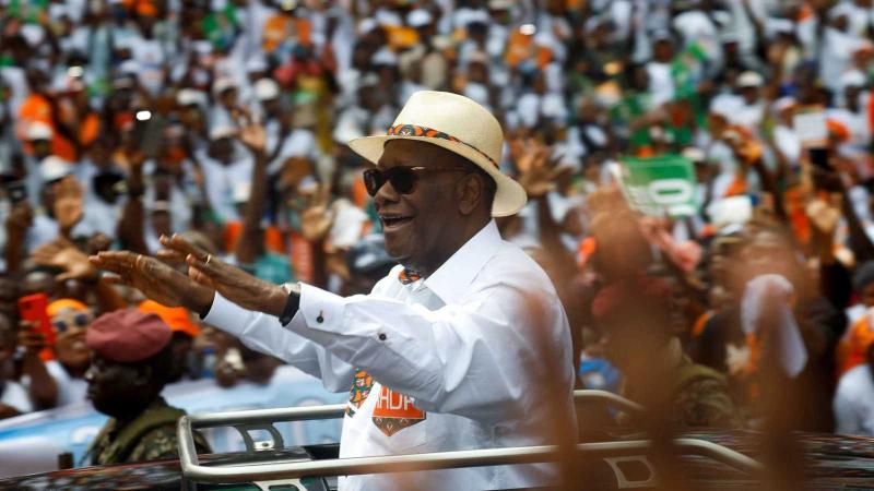 اعتقال نحو 240 متظاهرا في كوت ديفوار خلال احتجاجات ضد ترشح واتارا لولاية رابعة