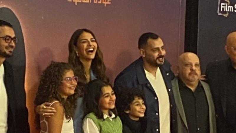 هنادي مهنا وجان رامز أول الحضور عرض خاص فيلم أوسكار عودة الماموث