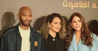 شيكابالا ومصطفى قمر وجنات فى العرض الخاص لفيلم أوسكار عودة الماموث