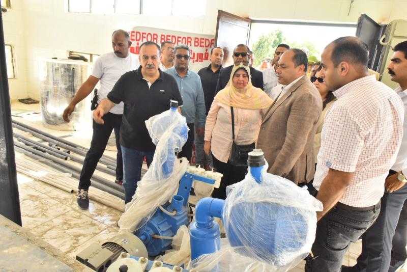 محافظ أسيوط ورئيس هيئة تنمية الصعيد يتفقدان مشروعات تطوير الثروة الحيوانية