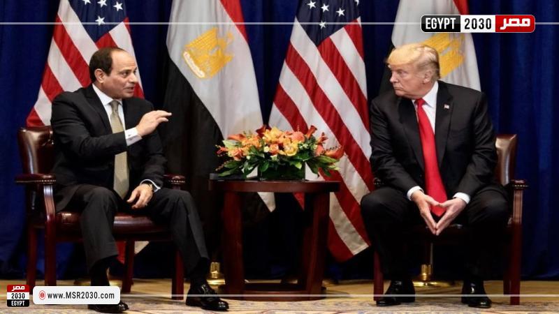 الرئيس السيسي وترامب