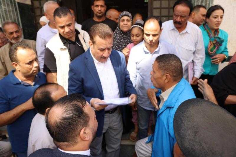 محافظ المنوفية يتفقد عيادات التأمين الصحي بالمبني الجديد بحي غرب شبين الكوم