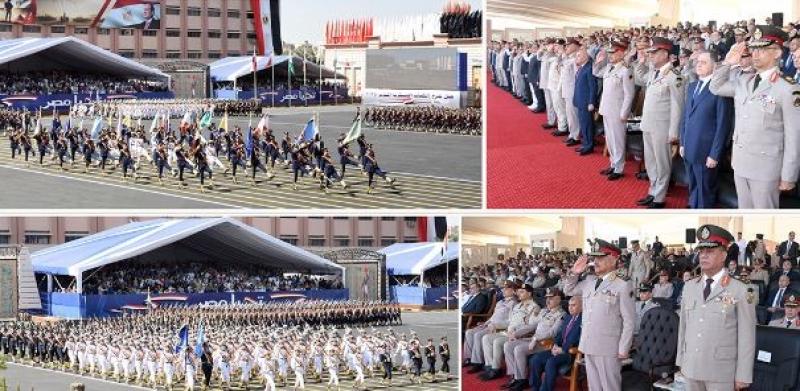 وزير الدفاع يشهد حفل تخرج دفعات جديدة من الكليات العسكرية
