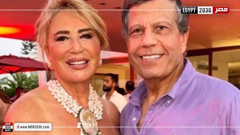 إيناس الدغيدي وزوجها