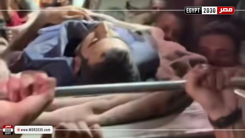  تشييع جثمان الصحفي الفلسطيني صالح الجعفراوي