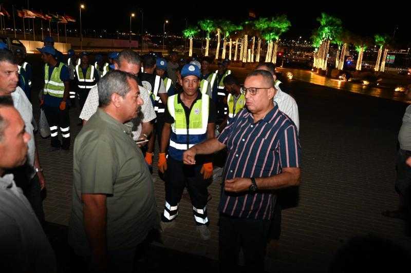 محافظ جنوب سيناء يتابع الاستعدادات النهائية لاستضافة قمة شرم الشيخ للسلام