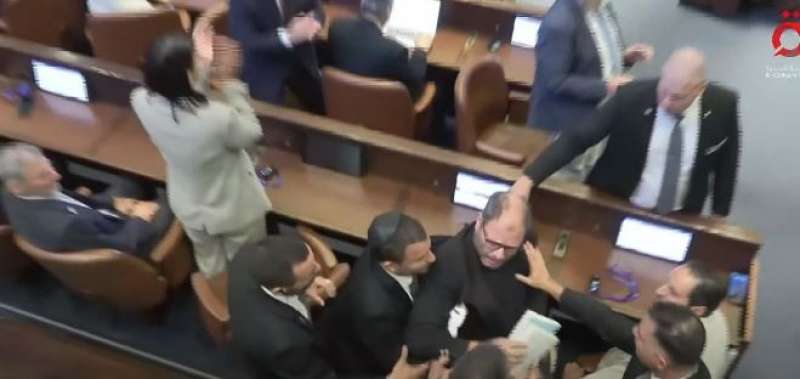 مشادات بالكنيست الإسرائيلي