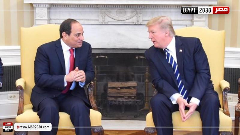 الرئيس السيسي وترامب