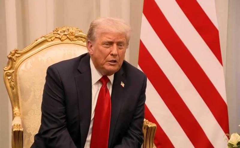 ترامب: الولايات المتحدة مع الرئيس المصري حتى النهاية