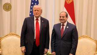الرئيس الأمريكي: مصر تقدم عملًا رائعًا وأنا أدعم الرئيس السيسي دائمًا