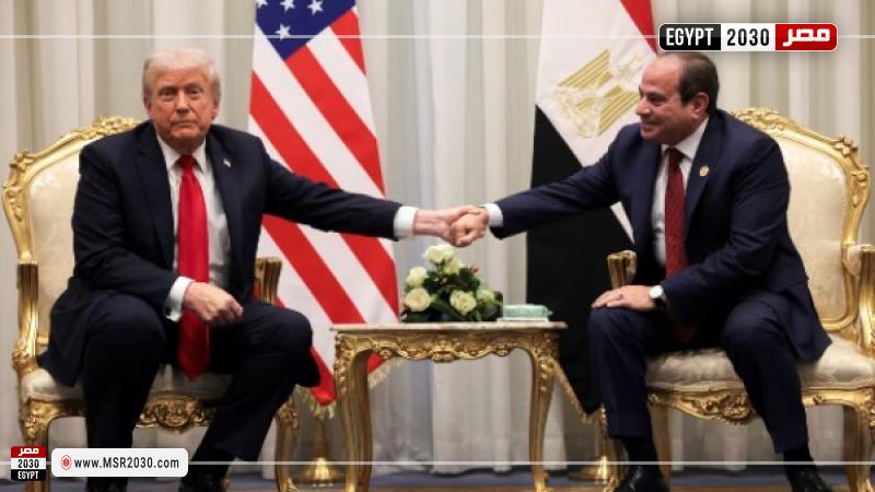 الرئيس السيسي وترامب