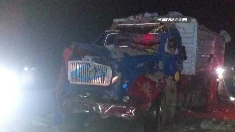 إصابة شخصين في حادث تصادم بطريق مكادي جنوب الغردقة