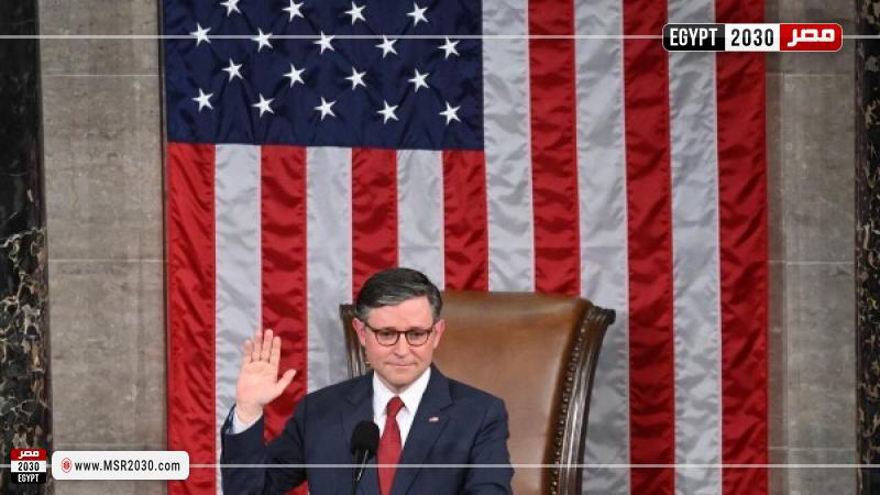 رئيس مجلس النواب الأمريكي مايك جونسون