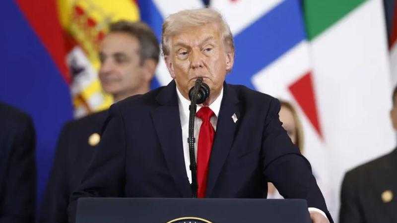 ترامب: أنجزت الكثير في مصر وإسرائيل وآن الأوان لتحقيق السلام بالشرق الأوسط