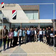 شركة النصر لصناعة السيارات تستقبل وفداً من كلية الهندسة بجامعة حلوان