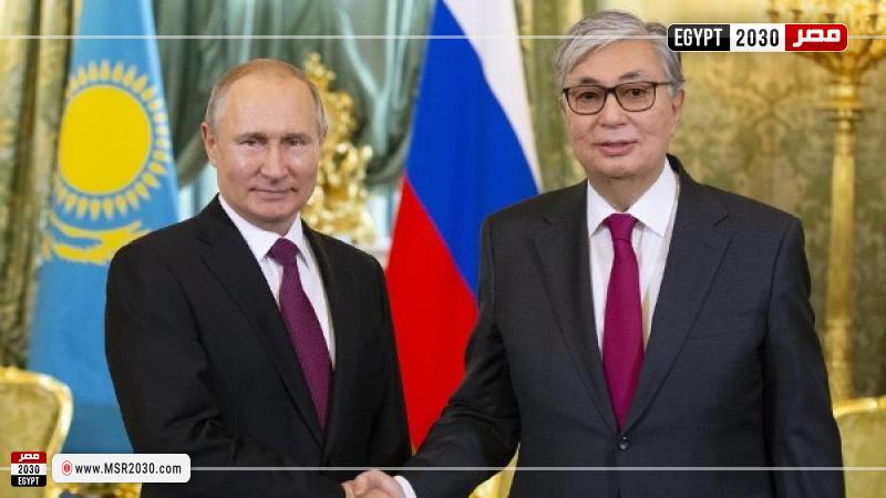 رئيسا روسيا و كازاخستان يبحثان سبل تعزيز التعاون الثنائي
