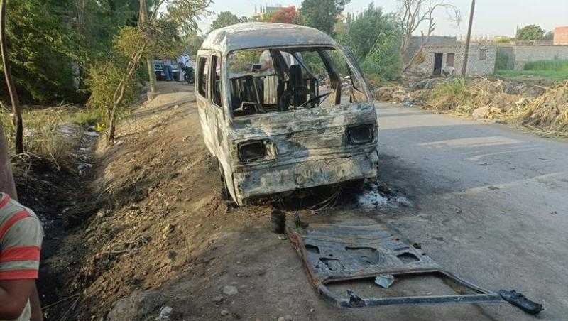 حريق سيارة سوزوكي في الإسكندرية .. والحماية المدنية تسيطر دون إصابات