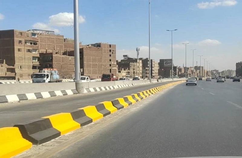 النقل تبدأ في تنفيذ حارة مرورية معزولة للأتوبيس الترددي على الطريق الدائري