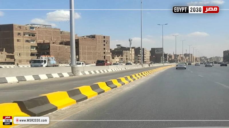 تنفيذ حارة مرورية معزولة للأتوبيس الترددي على الطريق الدائري