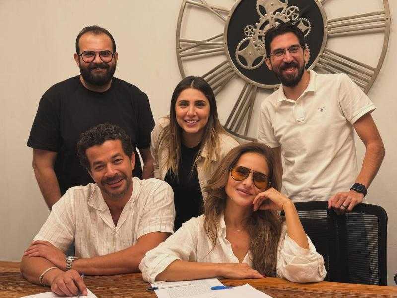 عمل فني جديد يجمع بين نيللى كريم وشريف سلامة