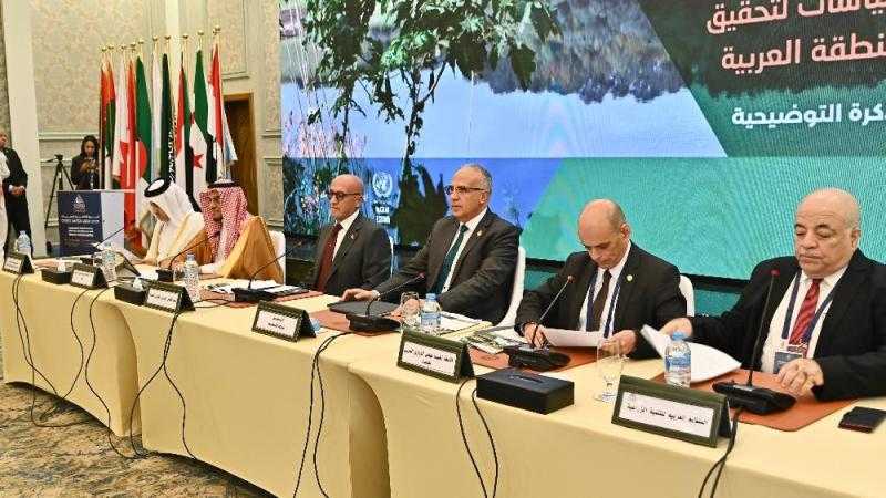 وزير الري ونظيره الأردني يفتتحان المجلس الوزاري المشترك الثالث لوزراء المياه والزراعة العرب
