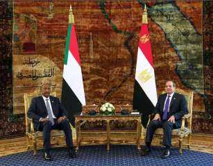 الرئيس السيسى والبرهان يؤكدان رفضهما القاطع لأى إجراء أحادى يتخذ بالنيل الأزرق