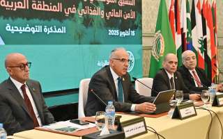 وزير الري ونظيره الأردني يفتتحان أعمال المجلس الوزاري المشترك لوزراء المياه والزراعة العرب