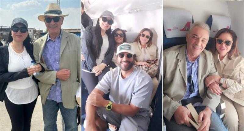 نجوم السينما يتوجهون إلى مهرجان الجونة السينمائي الثامن