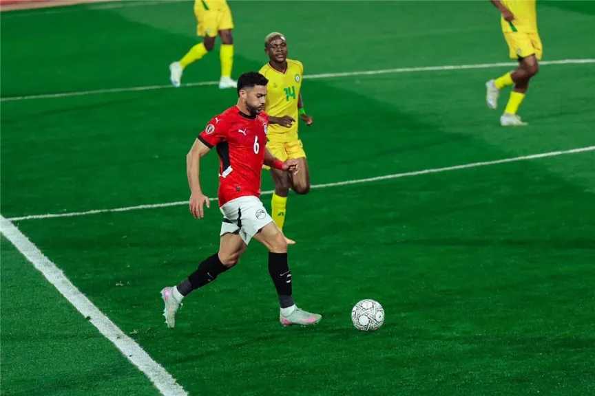 ياسر إبراهيم رجل مباراة مصر وبنين في أمم إفريقيا