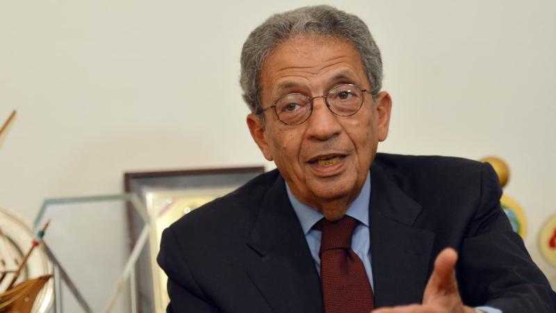 عمرو موسى : اللي صاغ خطاب الرئيس السيسي في قمة الدوحة ”أسطي”