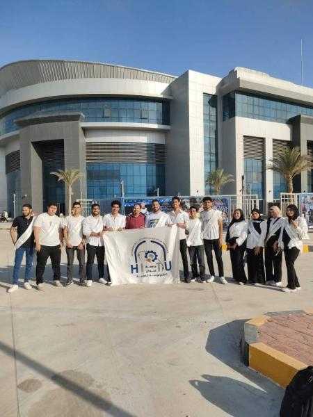 جامعة حلوان التكنولوجية تشارك في فعاليات حفل افتتاح بطولة العالم لرفع الأثقال البارالمبية القاهرة 2025
