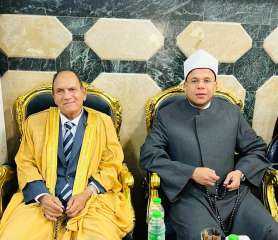 الدكتور أسامة قابيل يهنئ الدكتور أحمد نعينع بتوليه منصب شيخ عموم المقارئ المصرية