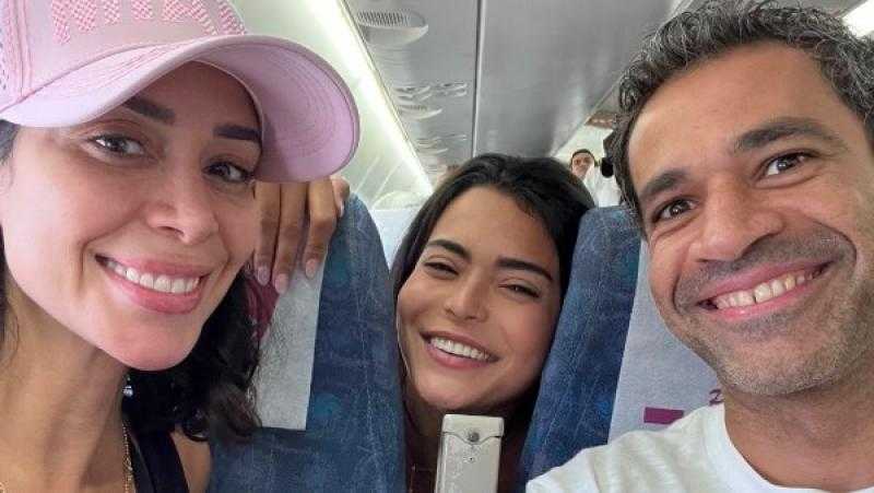 بسنت شوقي وأسماء جلال تستعدان لمهرجان الجونة السينمائي