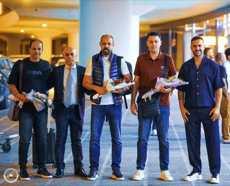 عماد النحاس يصل العاصمة بغداد لقيادة فريق الزوراء العراقي.. صور