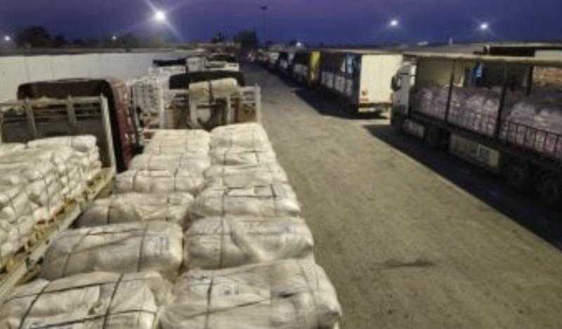 الهلال الأحمر المصري يطلق قافلة ”زاد العزة” الـ52 لدعم غزة بـ4 آلاف طن مساعدات