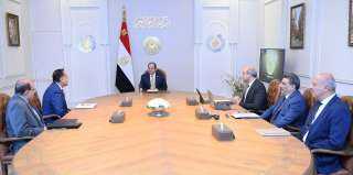 السيسي يتابع الموقف التنفيذي لمشروع ”مبنى 4” بمطار القاهرة الدولي