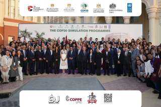 جامعة حلوان تشارك في فعاليات Simulation COP30 لتعزيز وعي الشباب بقضايا المناخ والاستدامة