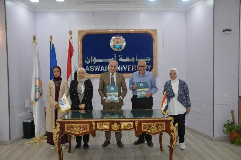 جامعة أسوان توقع اتفاقية تعاون مع مؤسسة ”أم حبيبة” لدعم تدريب الطلاب