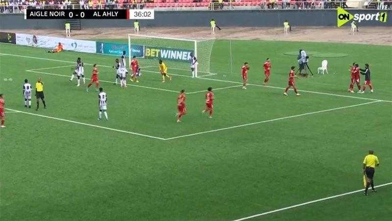 الأهلي يتقدم على إيجل نوار بهدف نظيف في الشوط الأول بدوري أبطال إفريقيا