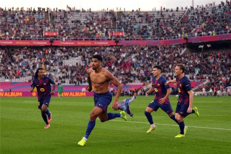 في الوقت القاتل.. أراوخو يمنح برشلونة فوزًا ثمينًا على جيرونا في الليجا