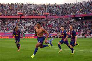 في الوقت القاتل.. أراوخو يمنح برشلونة فوزًا ثمينًا على جيرونا في الليجا