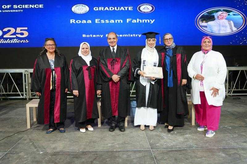 حفل الخريجين الرسمي لدفعة ٢٠٢٥ م بكلية العلوم بجامعة عين شمس