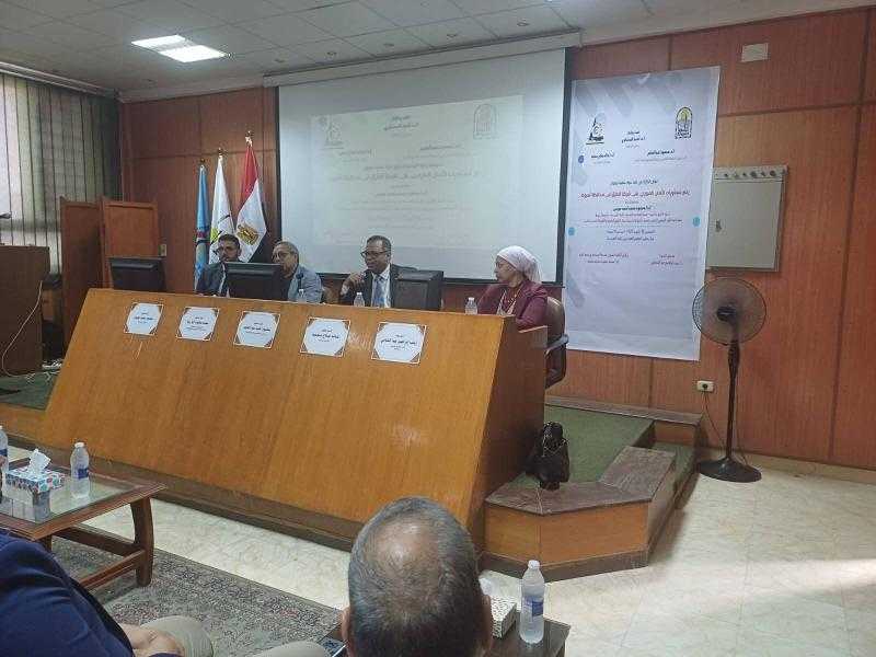 جامعة أسيوط تناقش رفع مستويات الأمان المروري على شبكة الطرق بالمحافظة