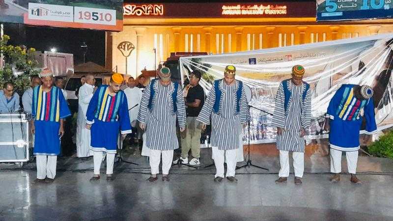 فرق صعيد مصر تبدع في ثاني ليالي مهرجان التعامد بأسوان