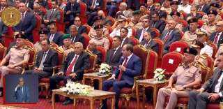 السيسي: نصر أكتوبر وتجارب مصر الصعبة شاهد على فضل الله وكرمه