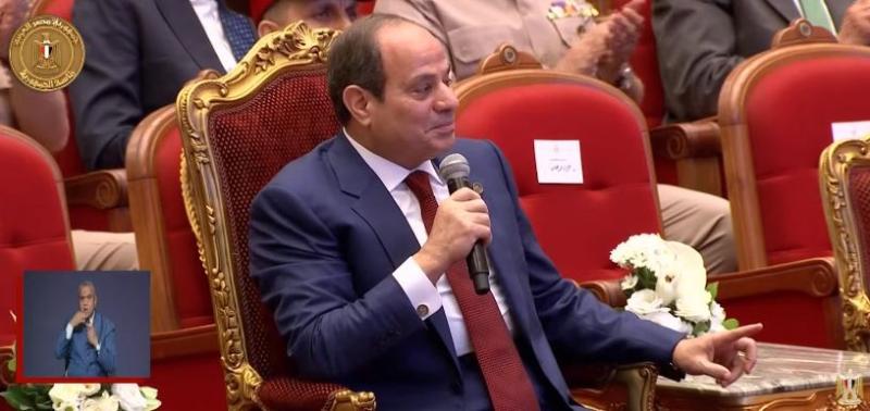 الرئيس السيسي: نخوض حربًا لتغيير الواقع الاقتصادي وأنواع الحروب مختلفة