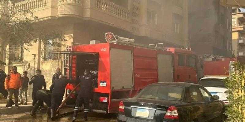 السيطرة على حريق في عقار سكني بأبو الغيط بالقناطر الخيرية
